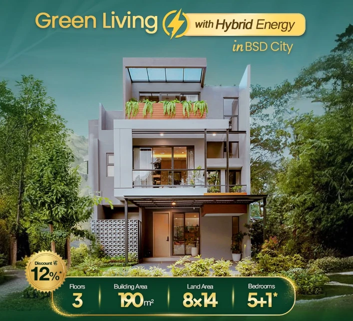 Adora Luxe at Terravia BSD City - Hunian Premium 3 Lantai